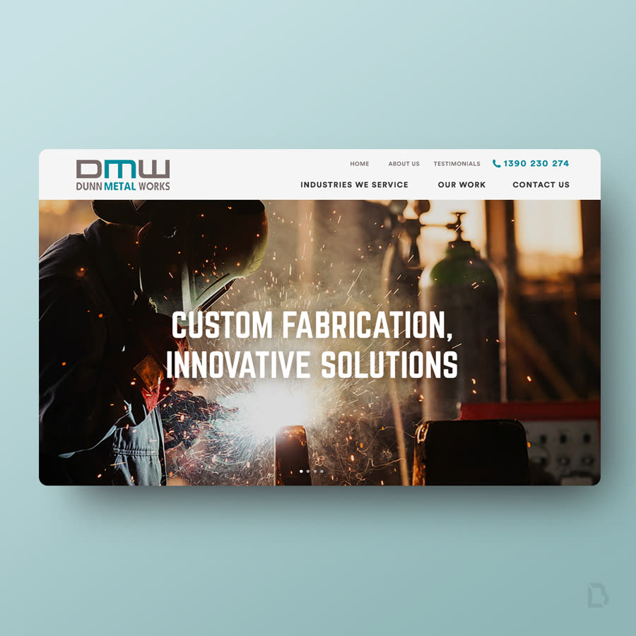 Dunn Metal Works campaign creative by Balar Media Group