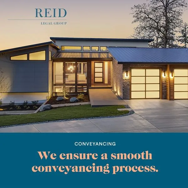 Reid Legal Group conveyancing ad creative by Balar Media Group