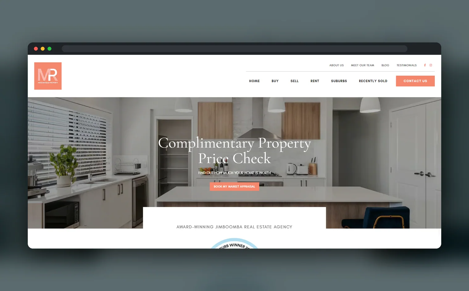Meagan Read Property website by Balar Media Group
