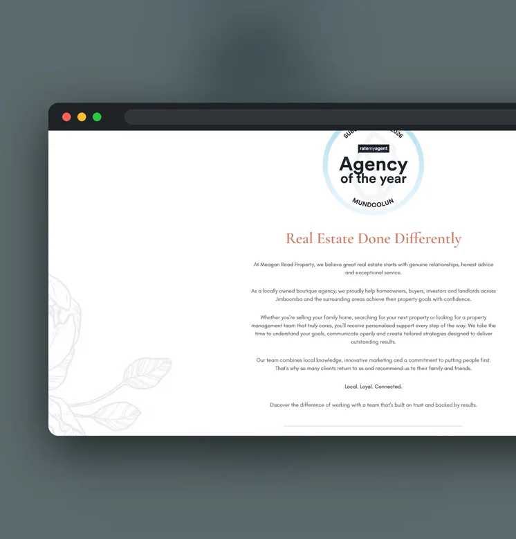 Meagan Read Property website by Balar Media Group