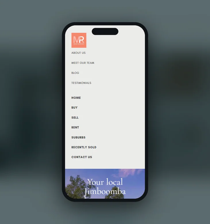 Meagan Read Property mobile website by Balar Media Group