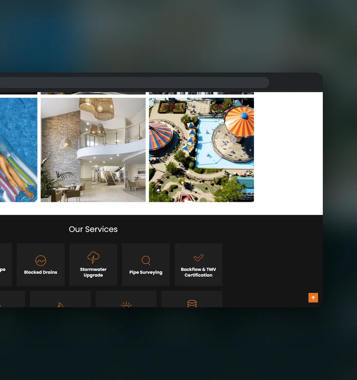 Plumbing & Gas Services QLD website by Balar Media Group