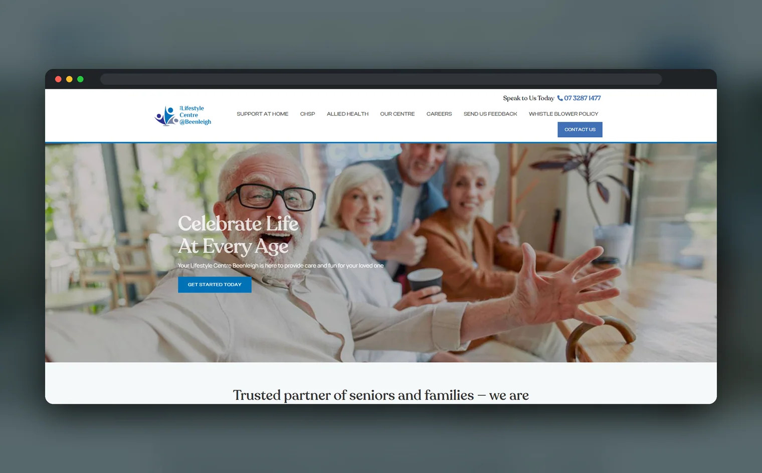 YLC Beenleigh website design by Balar Media Group