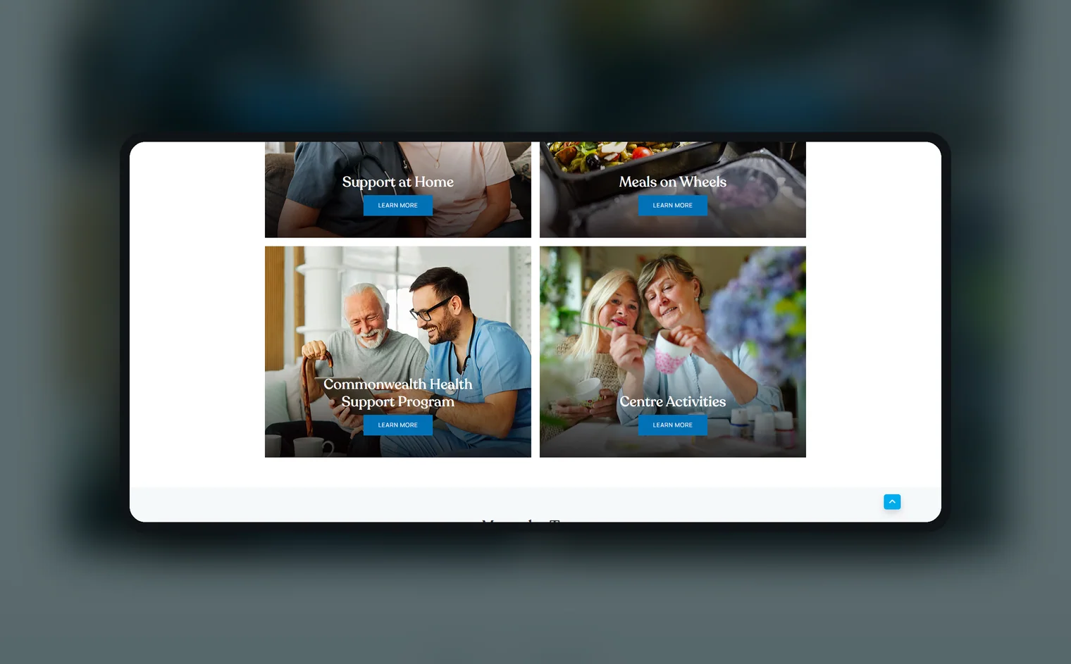 YLC Beenleigh website by Balar Media Group, more of the design