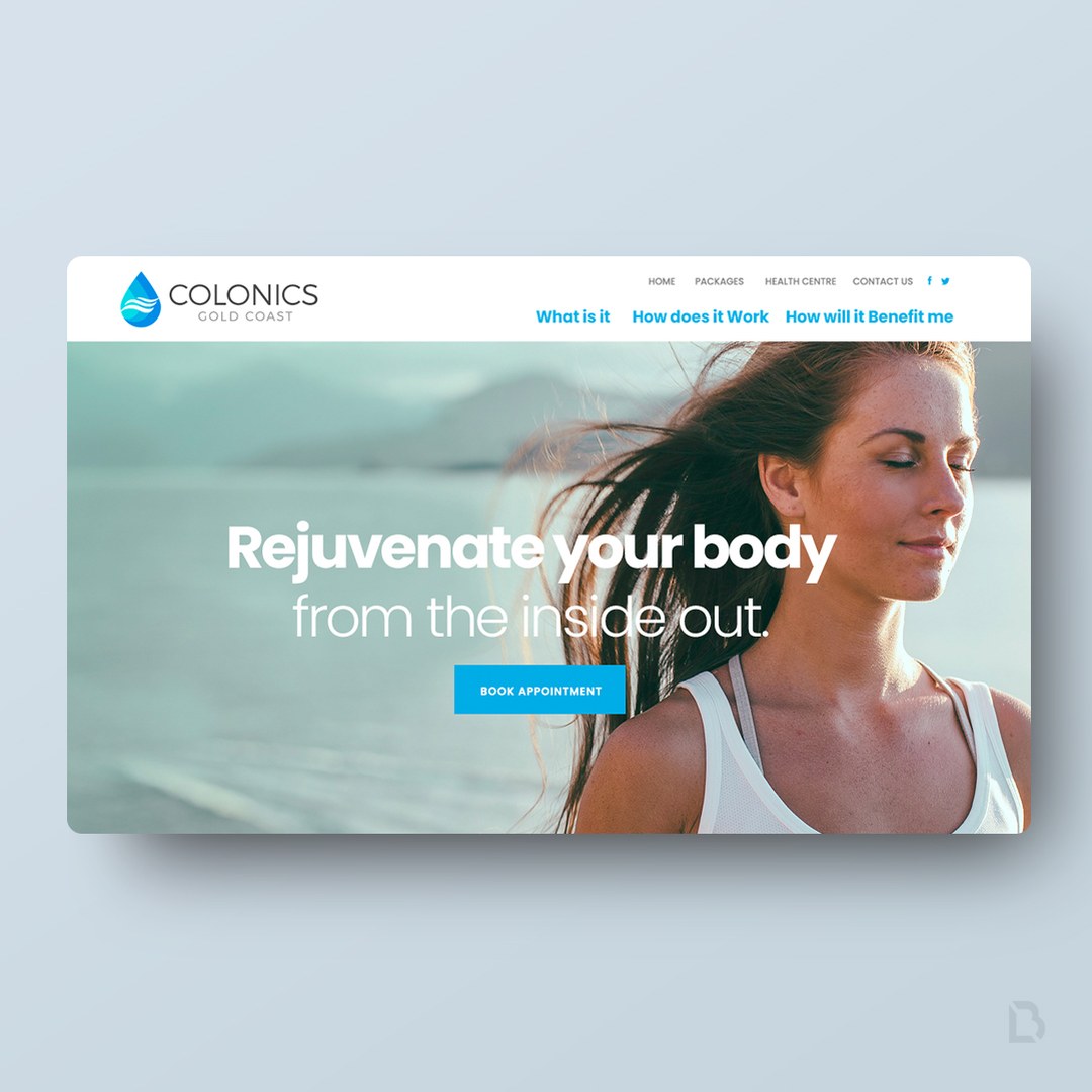 Colonics Gold Coast website by Balar Media Group