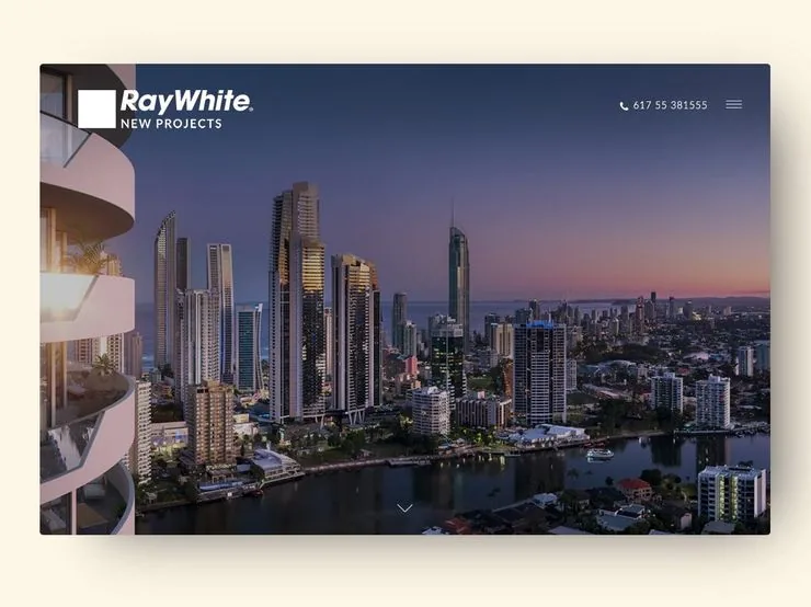 Ray White New Projects website by Balar Media Group