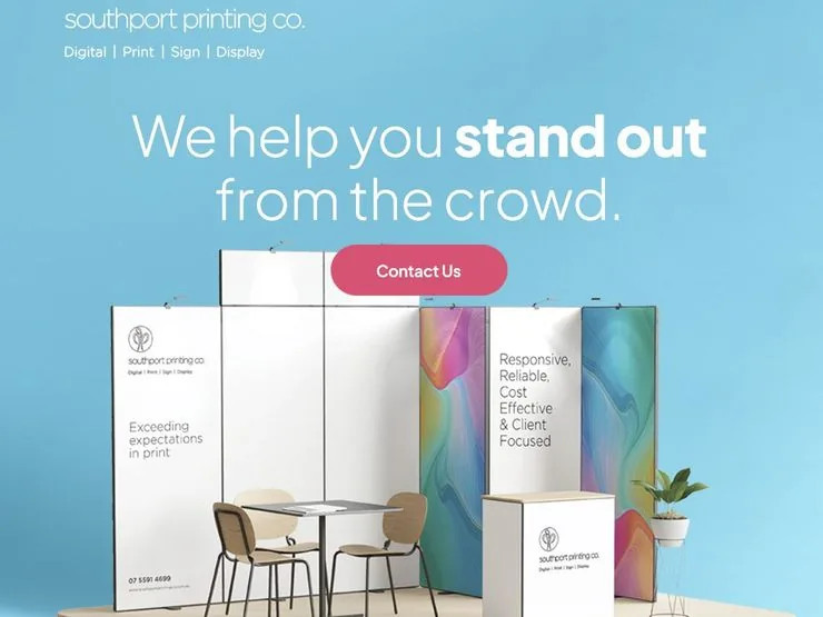 Southport Printing Co website by Balar Media Group