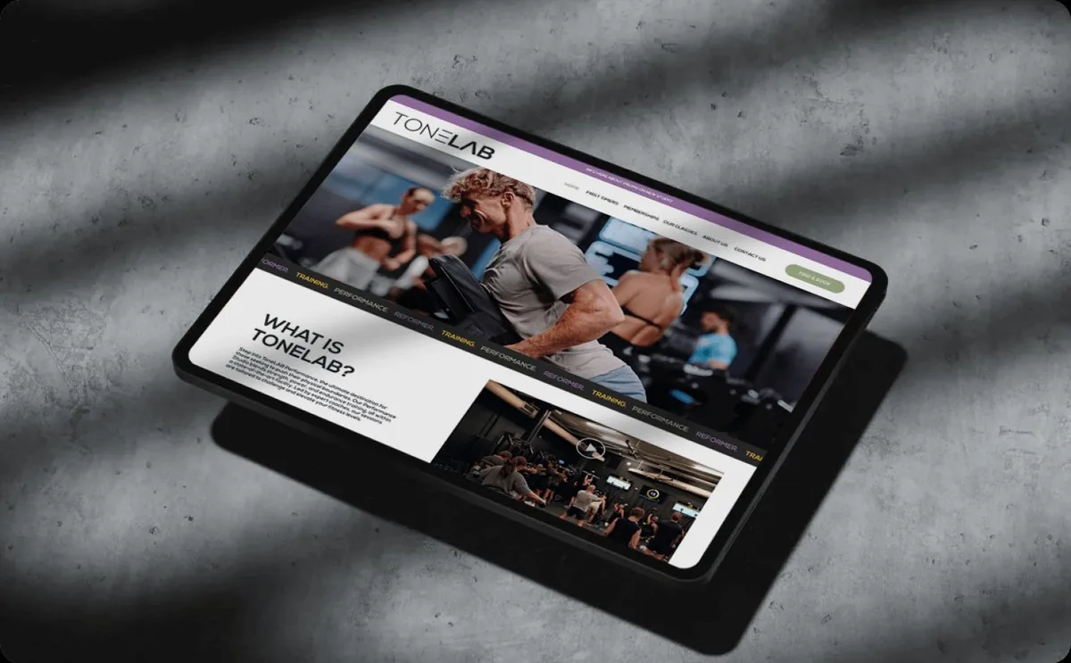 ToneLAB website by Balar Media Group